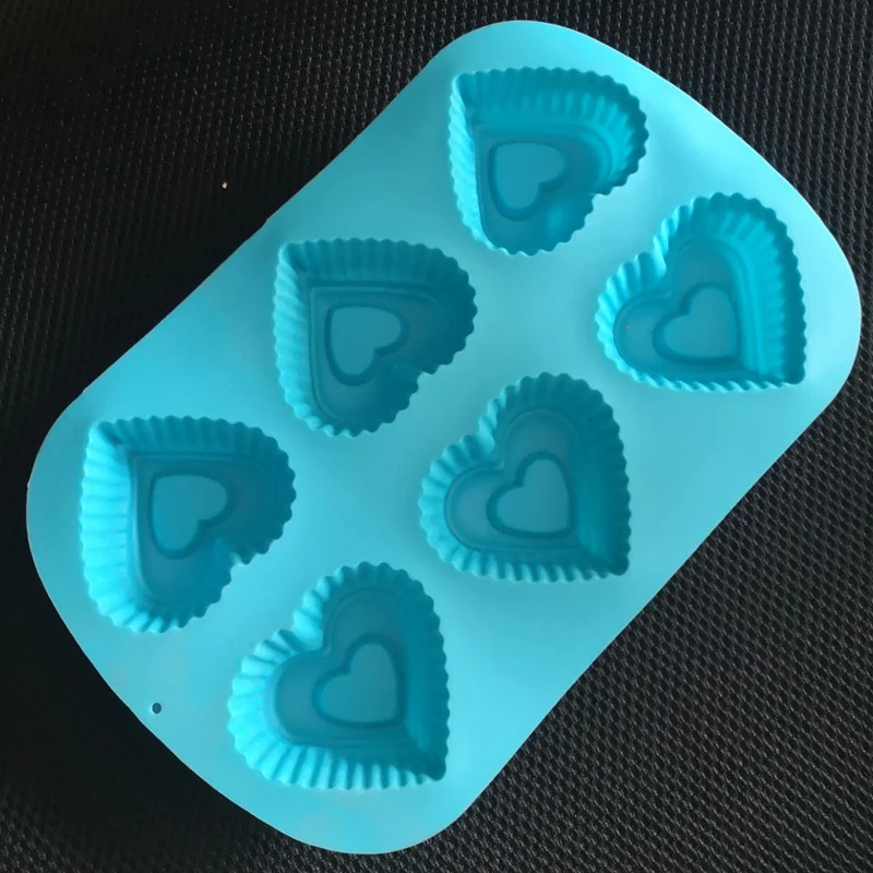 heart silicone 8