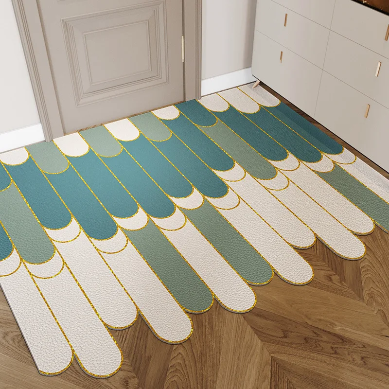 Washable entrance floor mats, entrance door mats, ultra thin floor mats