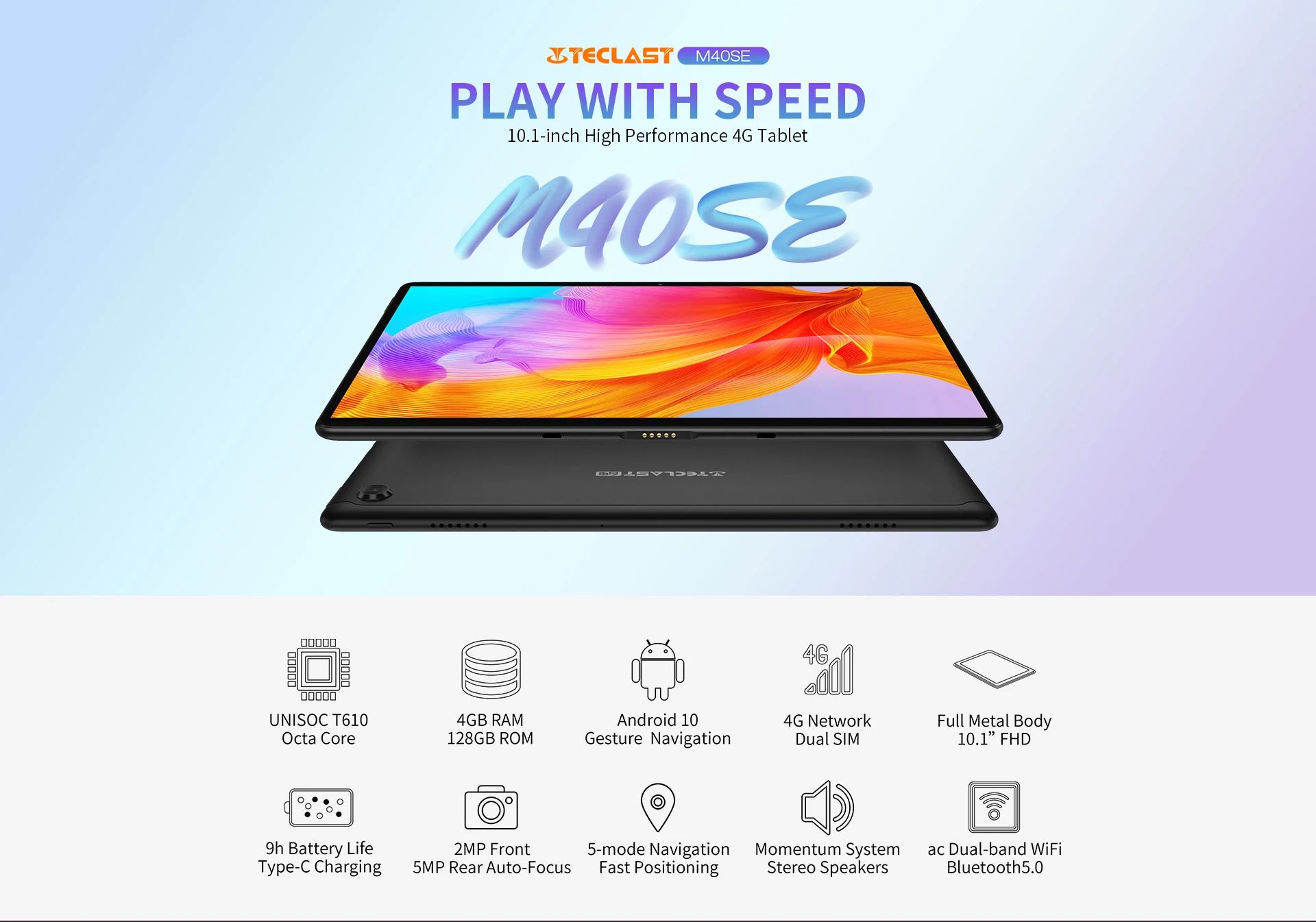 Teclast M40 Pro Дисплей Купить