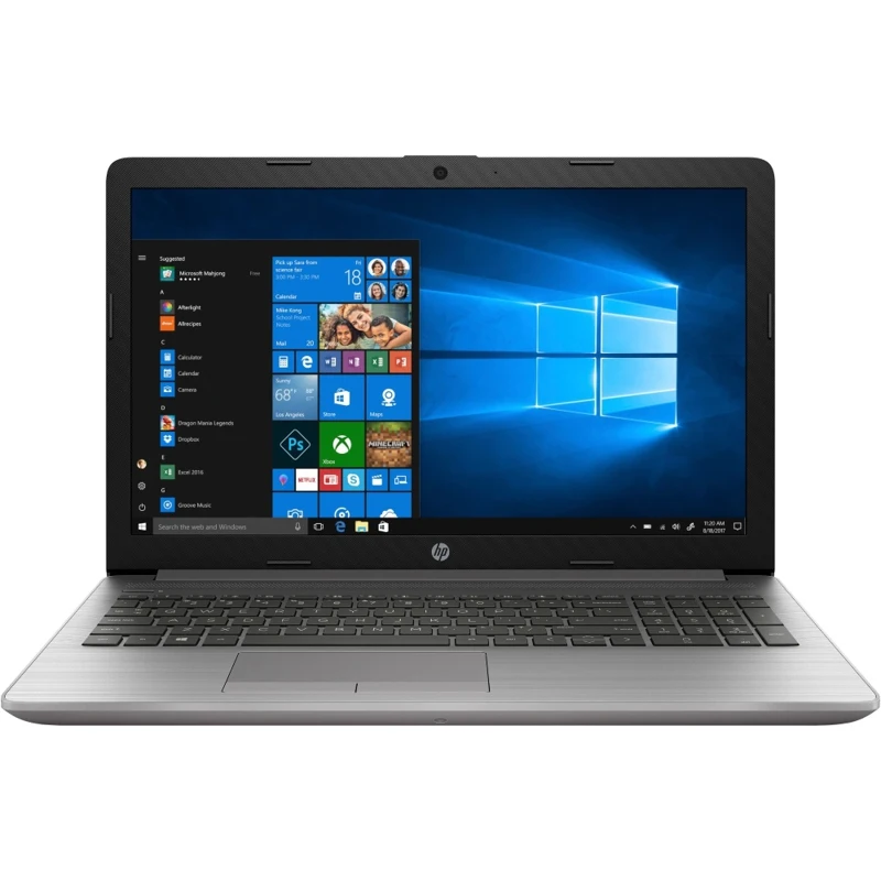 Ноутбук HP 250 G7 6MP92EA Intel Core i3 7020U/8Gb/256Gb SSD/No ODD/15.6&quot FHD SVA/NVIDIA GeForce MX110 2Gb/Cam/WiFi/BT/DOS/Silver |