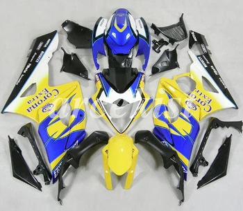 

Injection New ABS Motorcycle Full Fairings Kit Fit For SUZUKI GSX-R1000 K5 2005 2006 05 06 GSXR1000 body set yellow blue