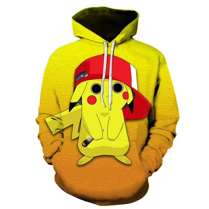 

2019 Pokemon Hot Sale Hoodies Women/men Sweatshirt 3d Printed Long Sleeve Trendy Style Hooded Sweatshirts Casual Streetwear