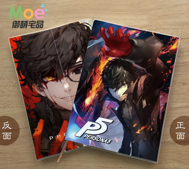 Блокнот-фигурка из аниме Persona 5 P5 для студентов блокнот с защитой глаз 6700 записная