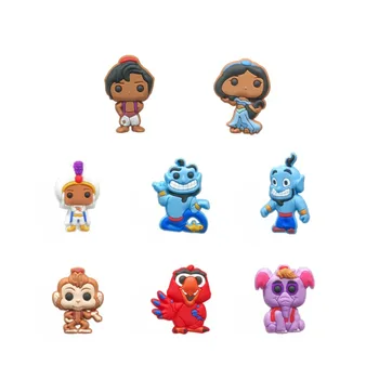 

New 1pcs Cartoon PVC Shoe Charms Shoe Accessories for Kids Buckles Fit Bracelets Croc Charms JIBZ Shoe Decoration Gift