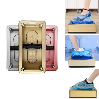 

Automatic Shoe Cover Machine Intelligent Shoe Sleeve Tool Anti Dust Shoe Covers Machine For Home Office Disposable Film Machine