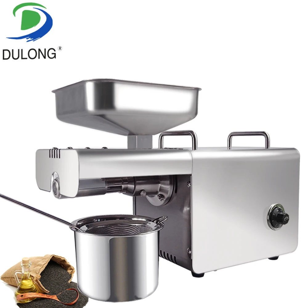 

Energy Saving Oil Press Machine Temperature control Mini Oil Expeller High Oil Yield Cold Hot Oil Presser For Coconut Sesame