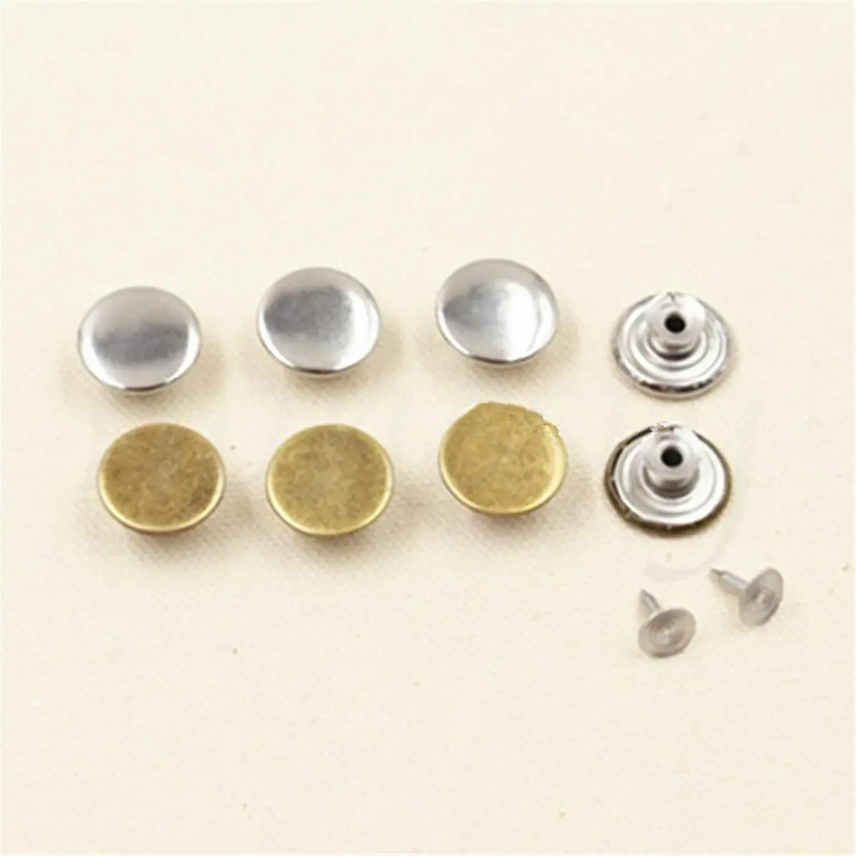 10 set Blank NO SEW Replacement Metal Button For Jeans Denim-shirts Pant | Дом и сад