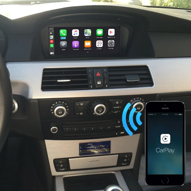 For BMW CCC CIC NBT wireless carplay box 3 series E90 E91 E92 E93 X5 E70 Android auto kit airplay link