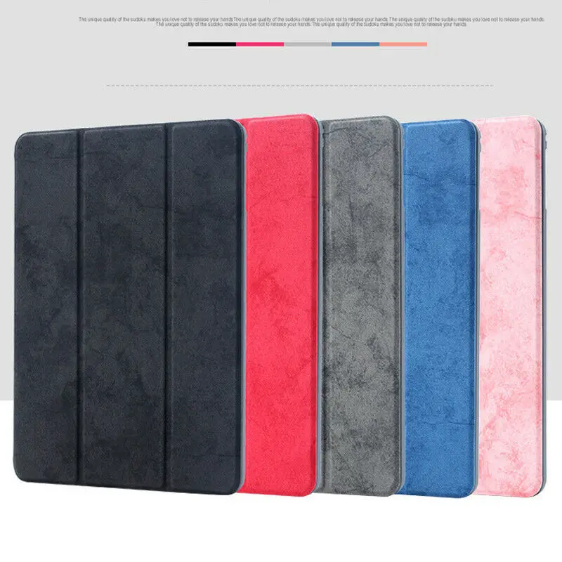 Чехол для iPad 10 2 7 го поколения 2019 с держателем карандашей ударопрочный флип чехол