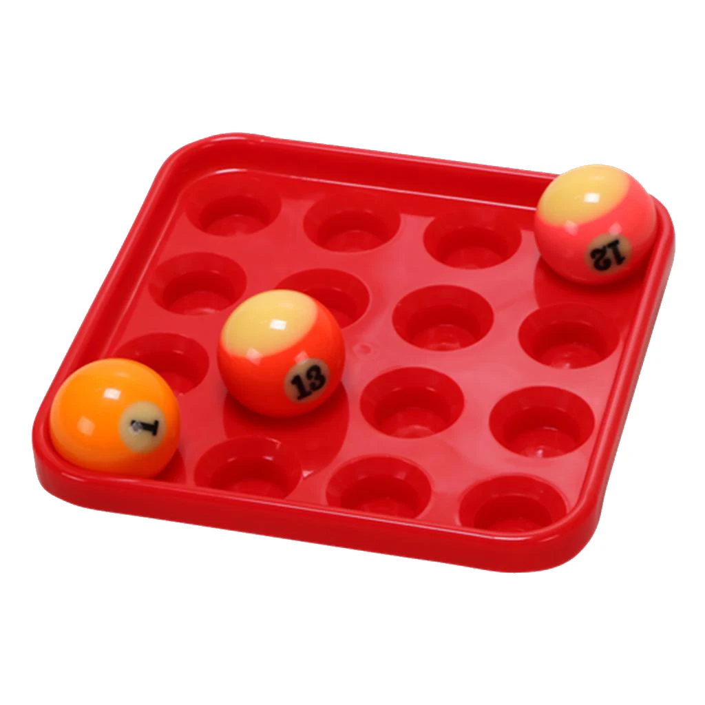 2Pcs Billiards Snooker Pool Ball Tray For 16 Balls, 2