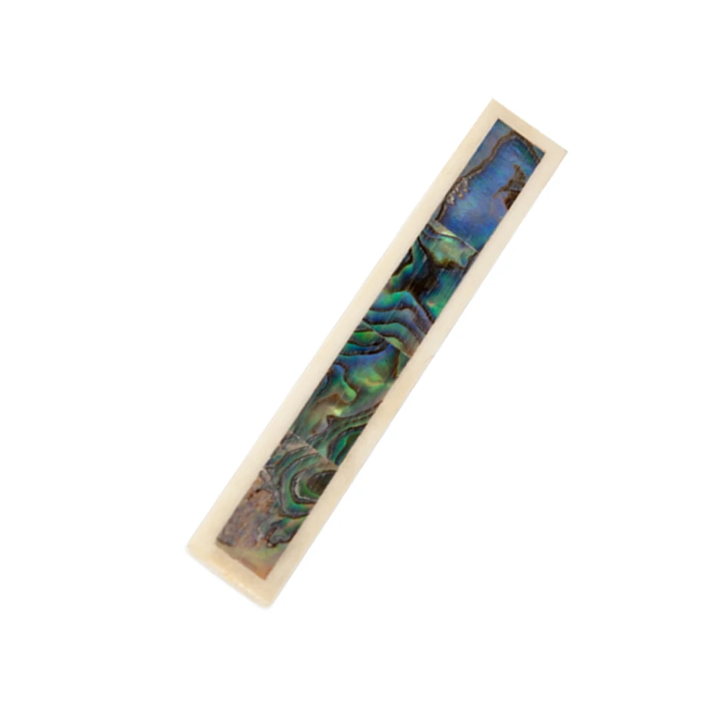 Durable DIY Buffalo Bone Shell Classical Guitar Bridge Tie Block Inlay Luthier Tool