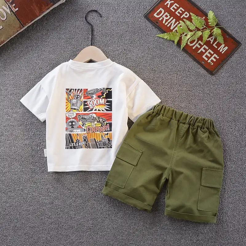infant t shirt and shorts set