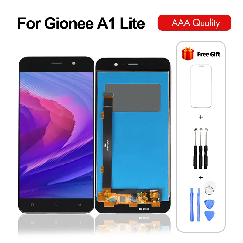 Для Gionee A1 Lite ЖК-дисплей сенсорный экран в сборе дигитайзер сенсор для с подарками