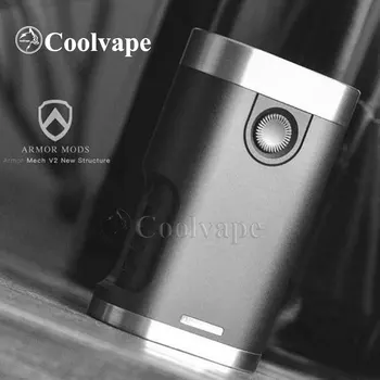 

coolvape Armor Mech V2 Style BF Bottom Feeder Squonk Mechanical Box Vape Mod side fire 18650 battery fit armor mods engine rda