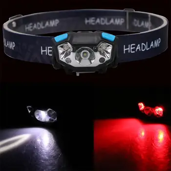 

1pc Head Light Useful Smart Sensing USB Charging Durable Running Headlamp Led Headlamp Camping Headlamp For Men Adults Women