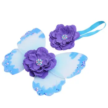 

Newborn Photography Props Headband Butterfly Wings Baby Girls Boys Fairy Photo Costume Accessories Gifts