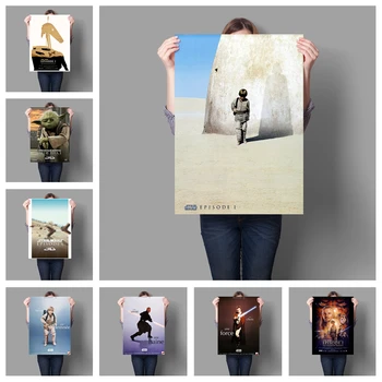 

Star Wars Popular Movie Poster HD hight quality canvas painting hight quality home Decor for Children's room No Frame o329