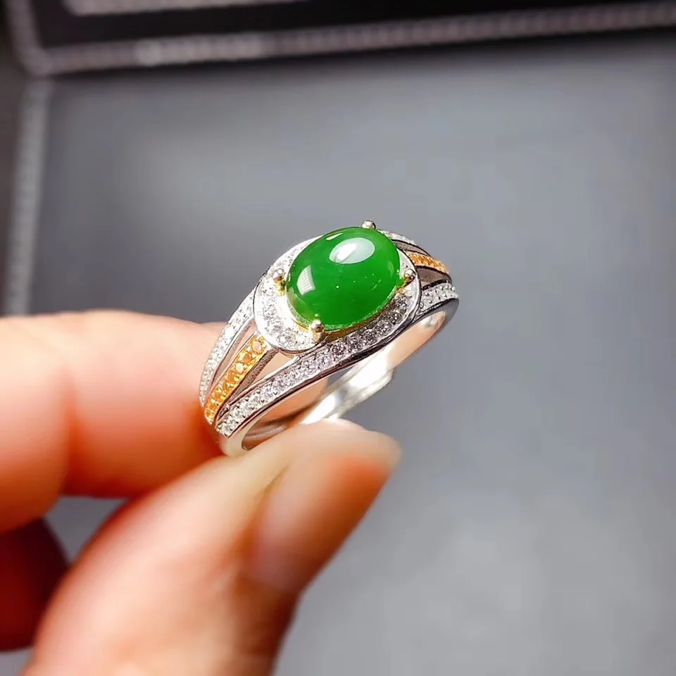 Jade Ring Natural And Real Jade Ring Wedding Engagement Rings For Women
