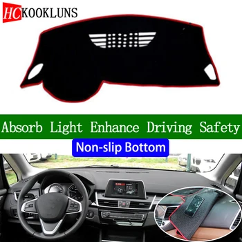 

For BMW 2 series 2016 2017 2018 Non-slip Bottom Dashboard Cover Car Decals Car Stickers Interior Car Accessories