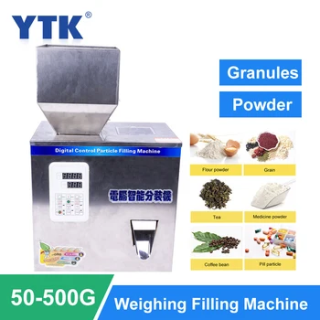 

50-500g Automatic Food Weighing Fillng Machine Powder Tea Flax Seed Granular Material Version Filling Machine