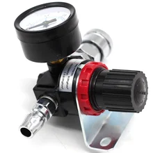 AR2000 G1/4 ''Аэрограф распылитель краски воздушный клапан регулятора давления Манометр пневматический инструмент аксессуар