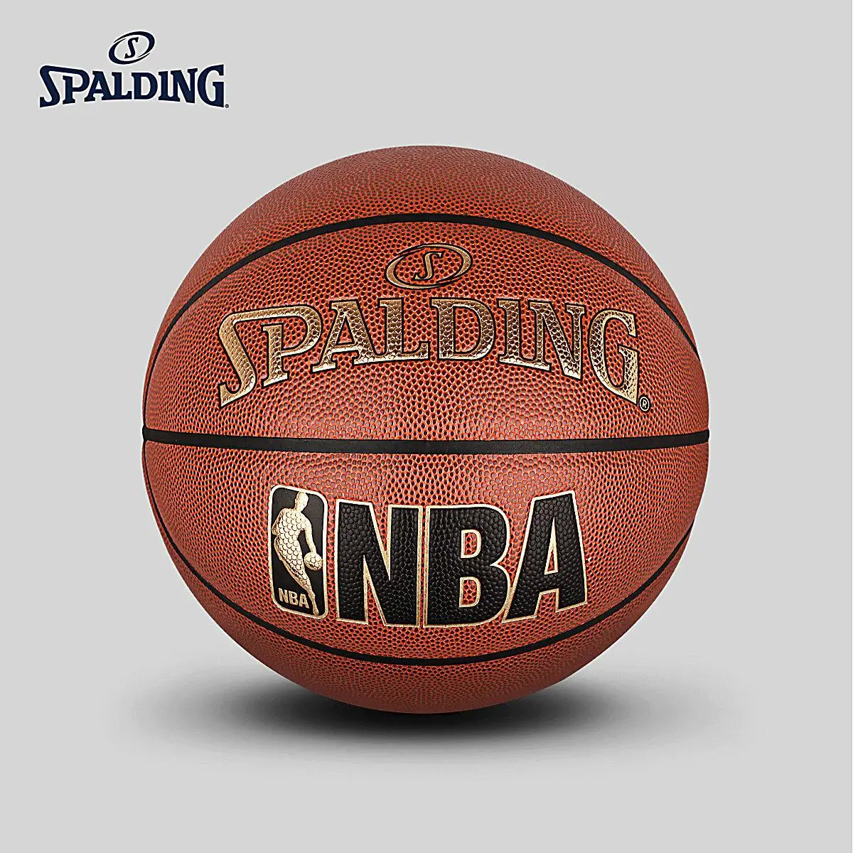 Spalding Pu official size 7# Indoor Outdoor 74-946y JR Training teaching Basketball Ball Men's match | Спорт и развлечения