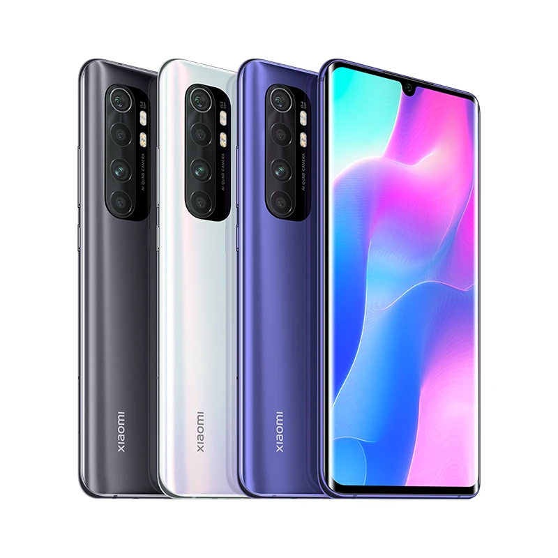Телефон Xiaomi Mi Note 10 Lite 6 ГБ ОЗУ 64 Гб ПЗУ NFC 4 камеры мп Snapdragon 730G восемь ядер 5260
