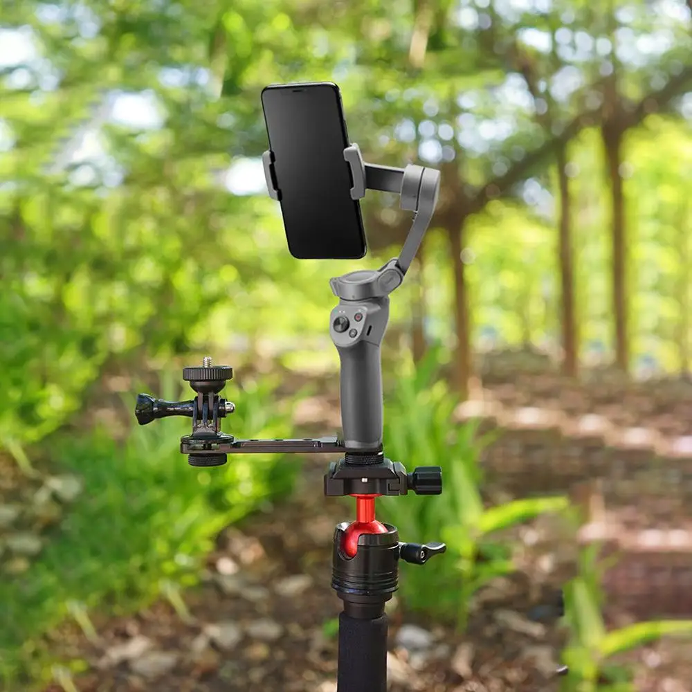 Для DJI Osmo Mobile 2/3 ручной 3 осевой и портативный монопод с шарнирным замком
