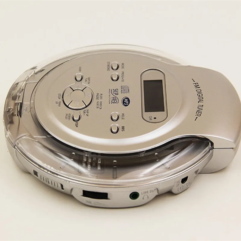 Портативный CD плеер walkman bass boost система Высокое качество Музыка ударопрочный MP3