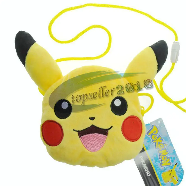 Takara Tomy Покемон Пикачу Eevee Мягкая кукла игрушки мягкий плюшевый Bulbasaur маленькая ручная сумка подвеска брелок дети девочка подарки 11 см