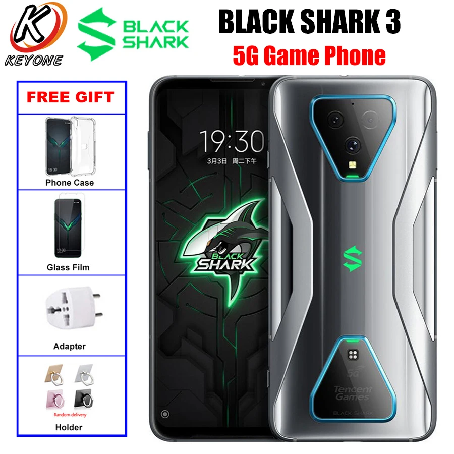 Global Version 5G Game Phone Xiaomi Black Shark 3 Mobile Phone 6.67 Global Version 5G Game Phone Xiaomi Black Shark 3 Mobile Phone 6.67