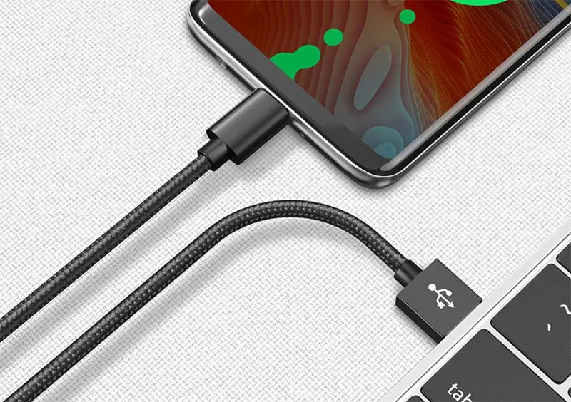 iphone to hdmi cable 2Pack USB C Type C Cable for Samsung S20 xiaomi 9 3A Fast Charging Type-C Charger Data Cable for Redmi Note 10 Pro USB C Cable apple iphone charger cord