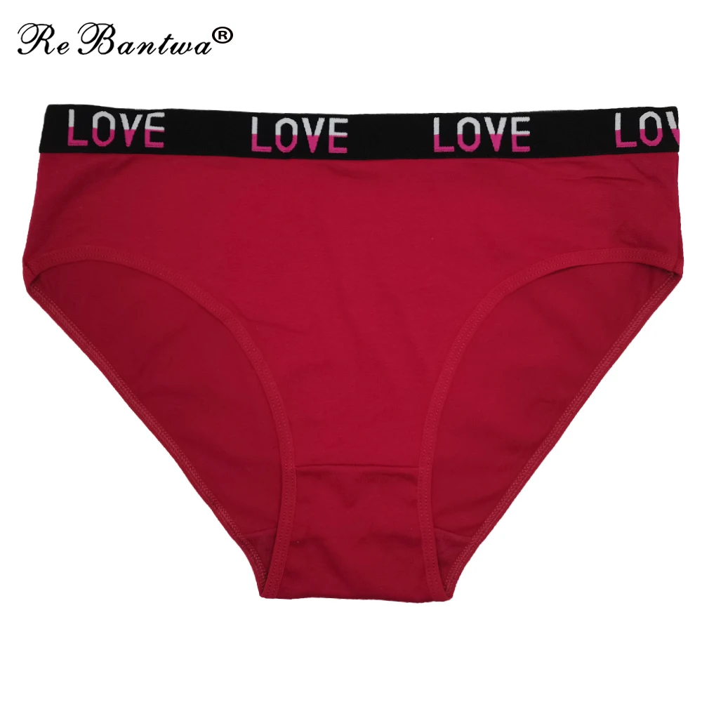 Sexy Women Plus Size 2xl 3xl 4xl Panties Letter Underwear Ladies