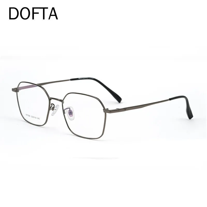 

DOFTA Myopia Optical Glasses Frame Men Ultralight Titanium Alloy Full Frame Rectangle Prescription Eyeglasses Frames 5310