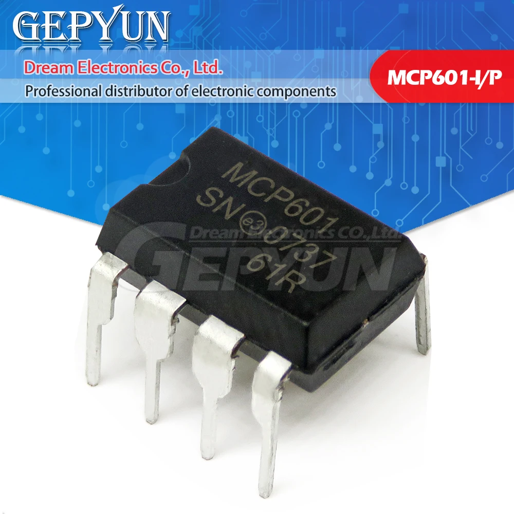 5pcs MCP601-I/P DIP-8 MCP601 DIP MCP601-I DIP8 MCP6002-I/P MCP6004-I/P MCP602-I/P MCP6002 MCP6004 MCP602 | Электронные