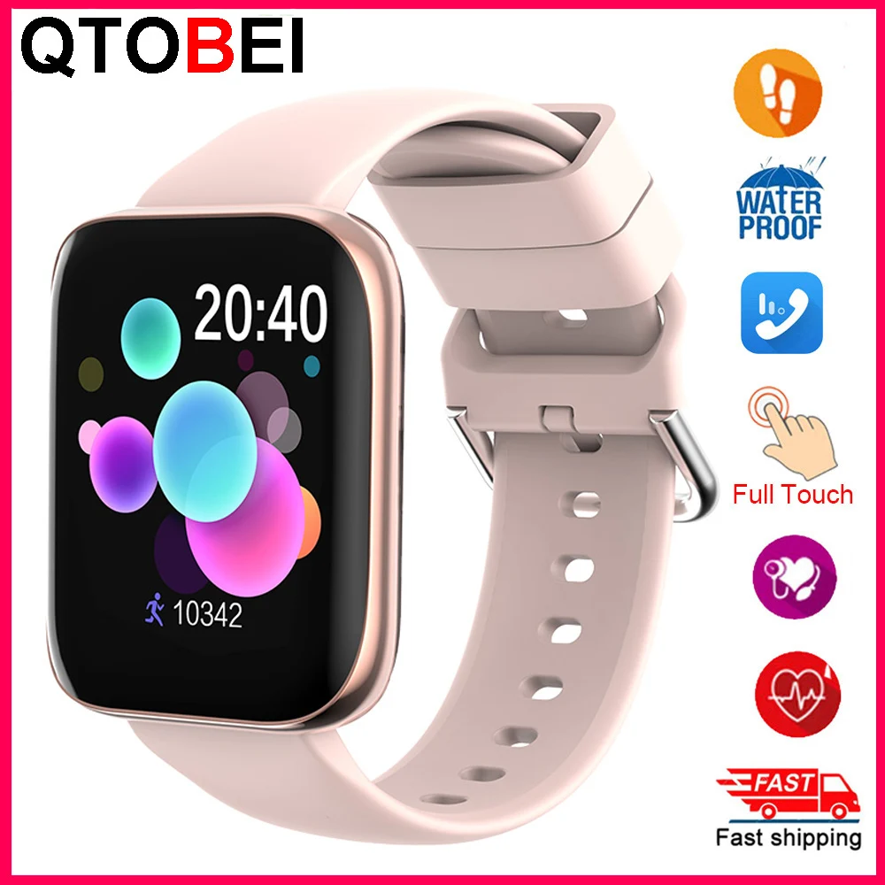 Full Touch Curved Screen Smart Watch Bluetooth Call Music Control Smartwatch Heart Rate Fitness Tracker Smart Watches Men Women
Full Touch Curved Screen Smart Watch Bluetooth Call Music Control Smartwatch Heart Rate Fitness Tracker Smart Watches Men Women