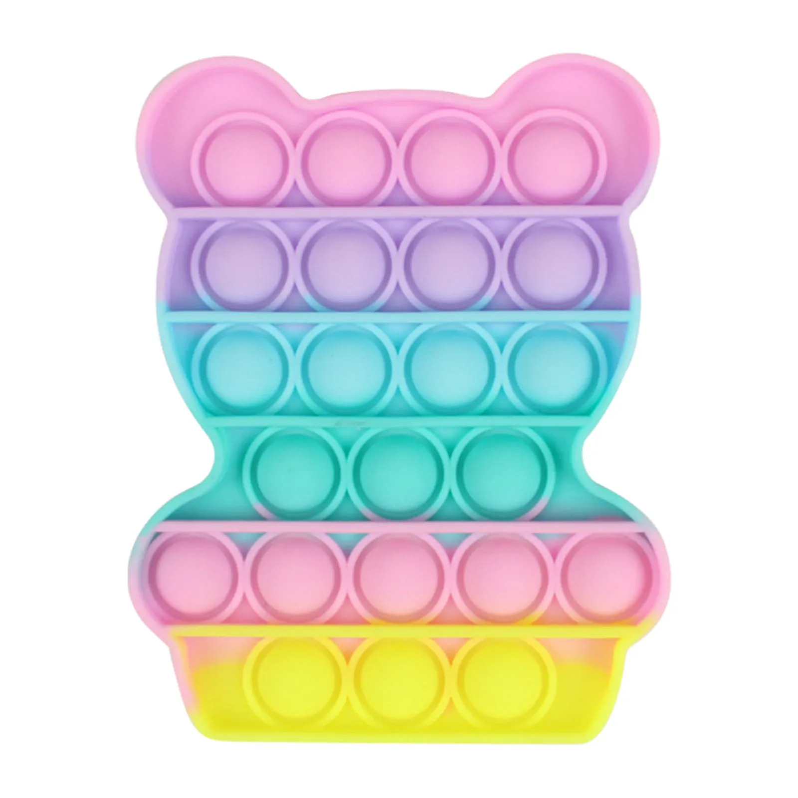 Game Handle Fidget Toys Pack Its Square Antistress New Push Bubble Rainbow Pop For Hands Squishy Reliver Stress For Kids Антистр fidget snapper Squeeze Toys