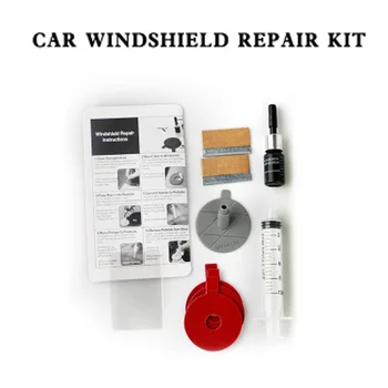 

Car Windshield Auto Glass Resin Nano Repair Fluid Kit Broken Windows Crack Chip Recovery Tools Paint Care Restore