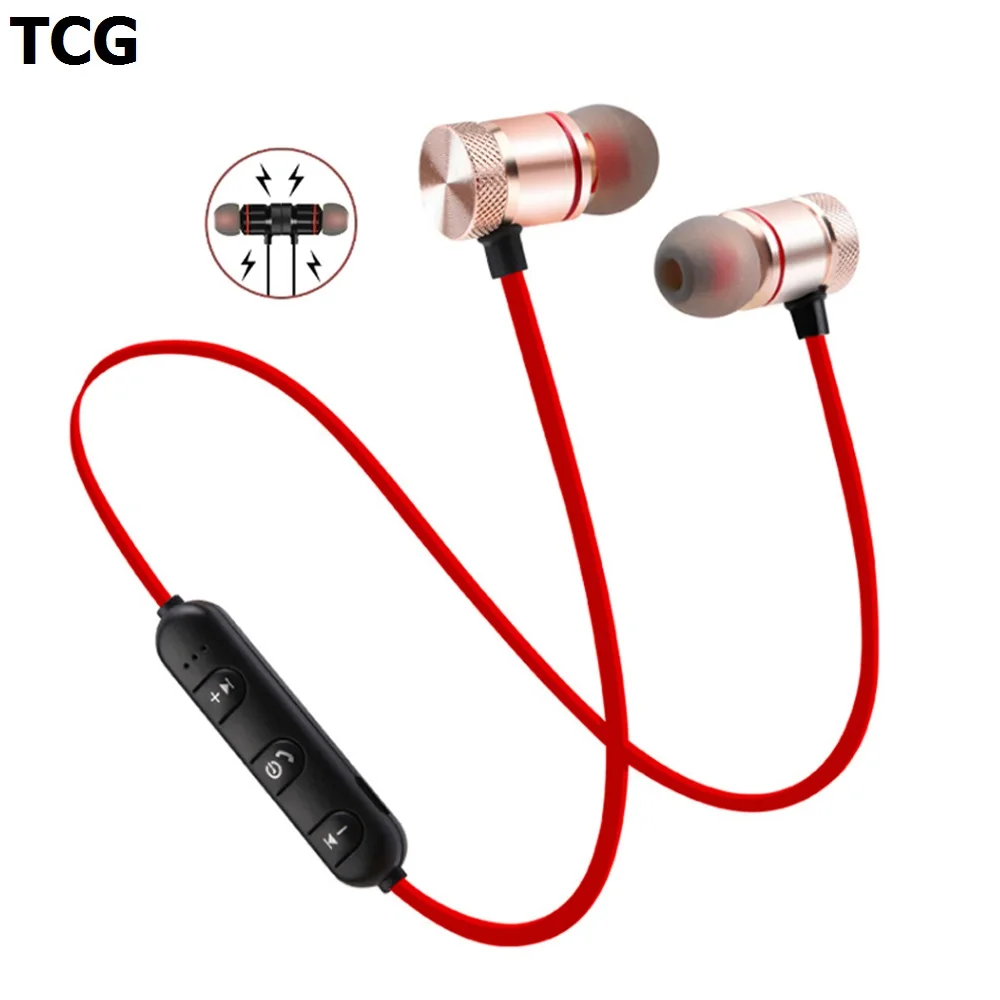

Newest Wireless Headphone Bluetooth Earphone Headphone For Phone Neckband sport earphone Auriculare CSR Bluetooth For All Phone