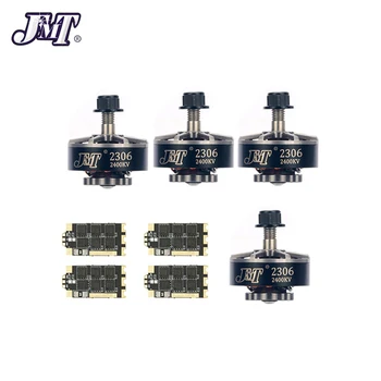 

4PCS JMT Wraith32 V2.1 BLHeli_32 32bit 35A Brushless ESC Set for DIY FPV Racing Drone RC Quadcopter with 2306-2400kv 3-4S Motors
