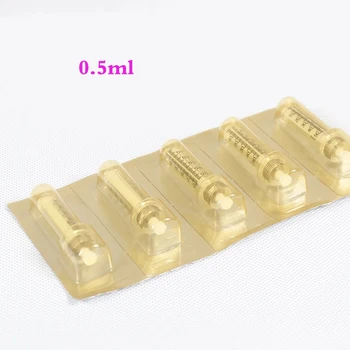 

0.5ml ampoule and syringes hold the hyaluronic acid lip filler for hyaluron gun Atomizer hyaluronic pen no needle facial inject