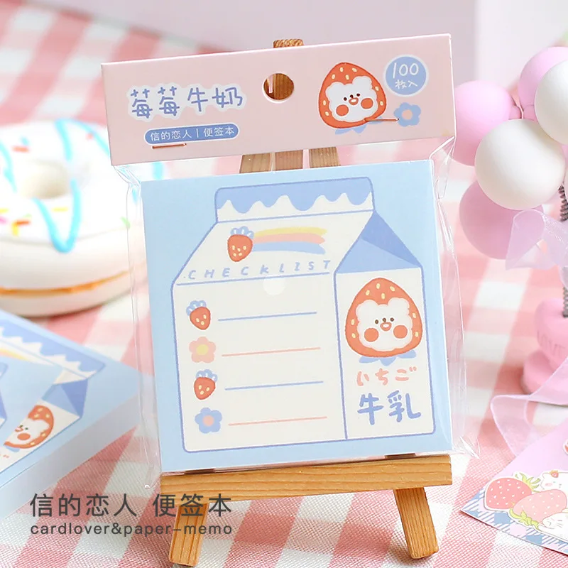 Kawaii мультяшный блокнот для записей материал скрапбукинга портативные блокноты