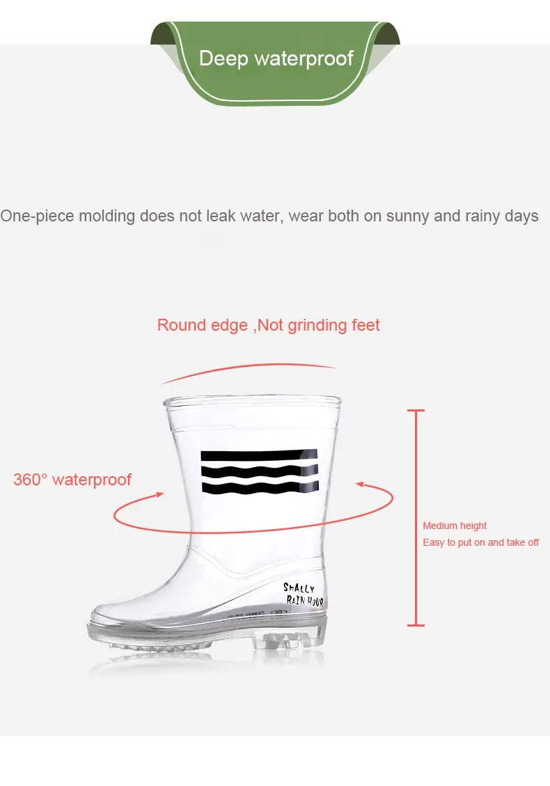 boys rubber boots