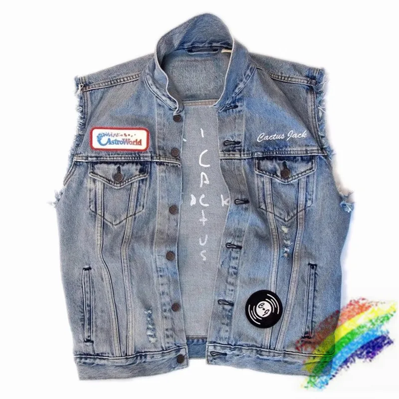 Astroworld Slim Fit Cowboy Coat Jeans 