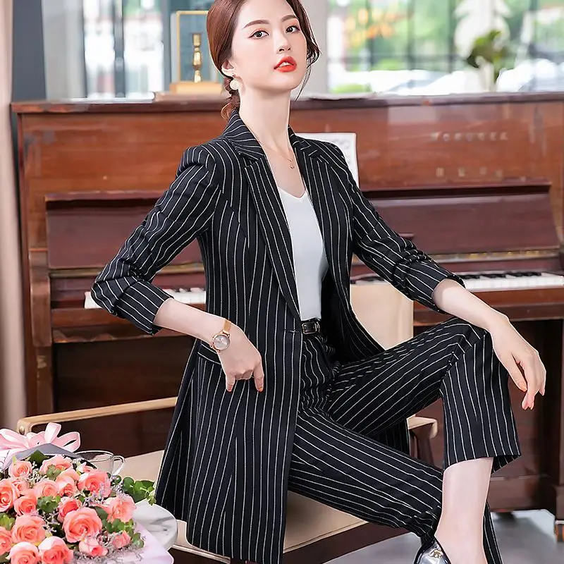 $100 Le Suit Women's Black White Striped Stand-Collar Suit Jacket Blazer  Size 16 | eBay