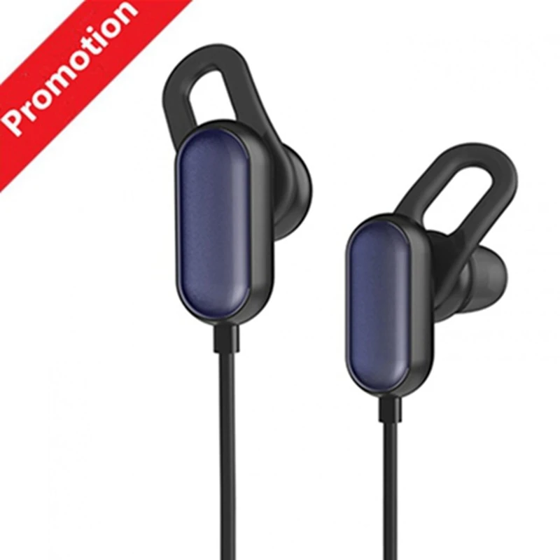 Оригинальная Спортивная bluetooth-гарнитура Xiao mi, молодежная версия, Bluetooth 4,1, беспроводные mi наушники с микрофоном, IPX4, водонепроницаемые - Цвет: promotion black