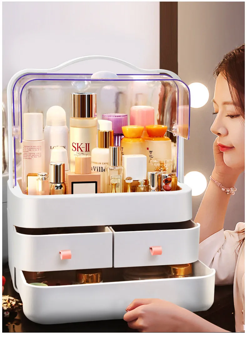 altijd Gedateerd Om te mediteren Makeup Organizers Cosmetic Storage Box | Cosmetics Storage Large Capacity -  Makeup - Aliexpress