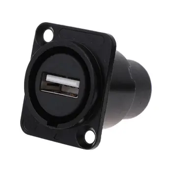 

USB 2.0 D type Female To Female Module Socket Data Line Conversion Connector
