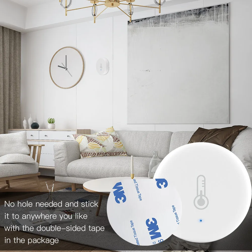 por Bateria, ZigBee Segurança, App Tuya Smart Life, Alexa