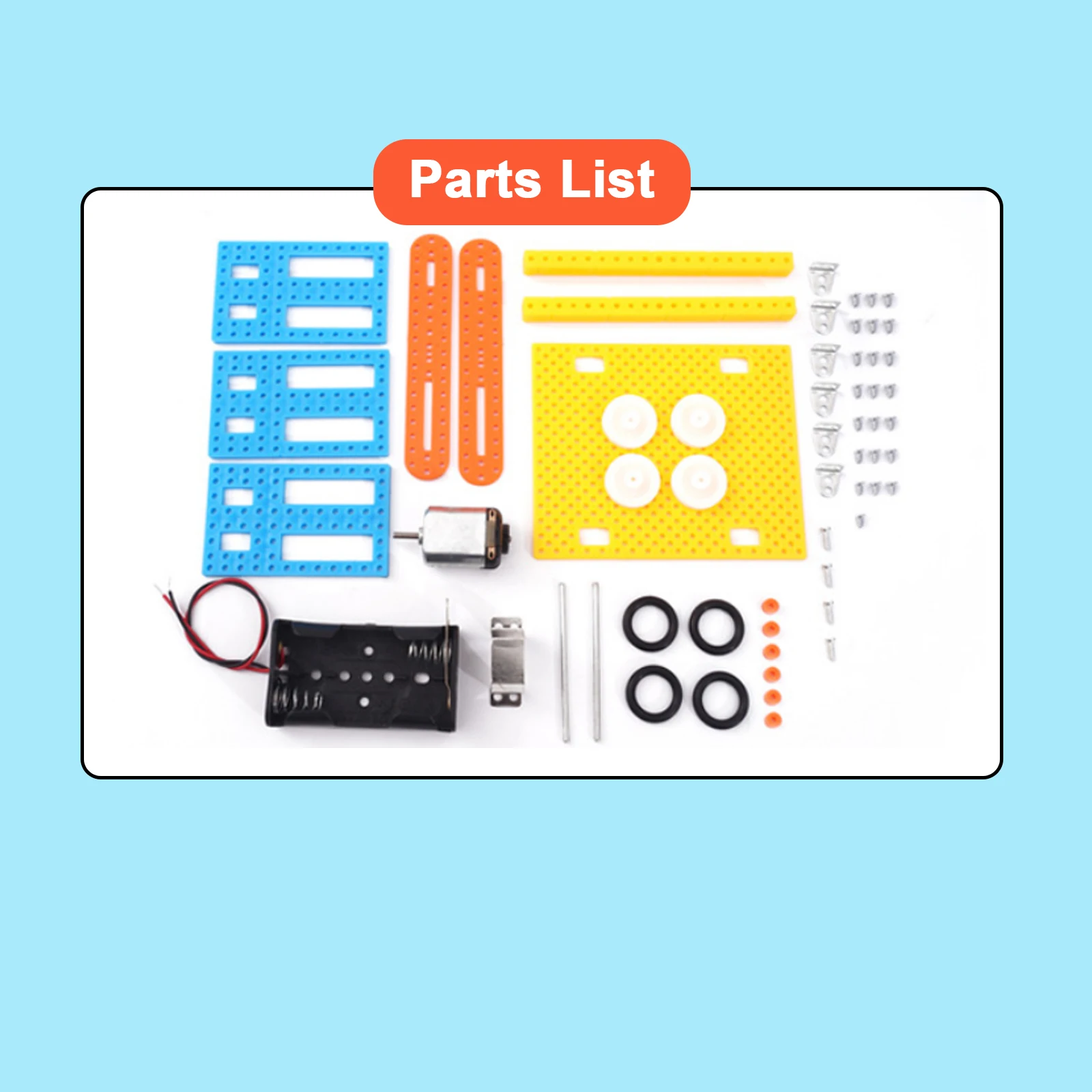 Kids Toys Hand-made Ball Machine Model DIY Electric Toys Accessories Science Experiment and Technology STEM Toys For Childrens - 4